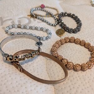 Rustic Cuff Bulk Lot: Elegant Gold and Silver Bracelet Collection